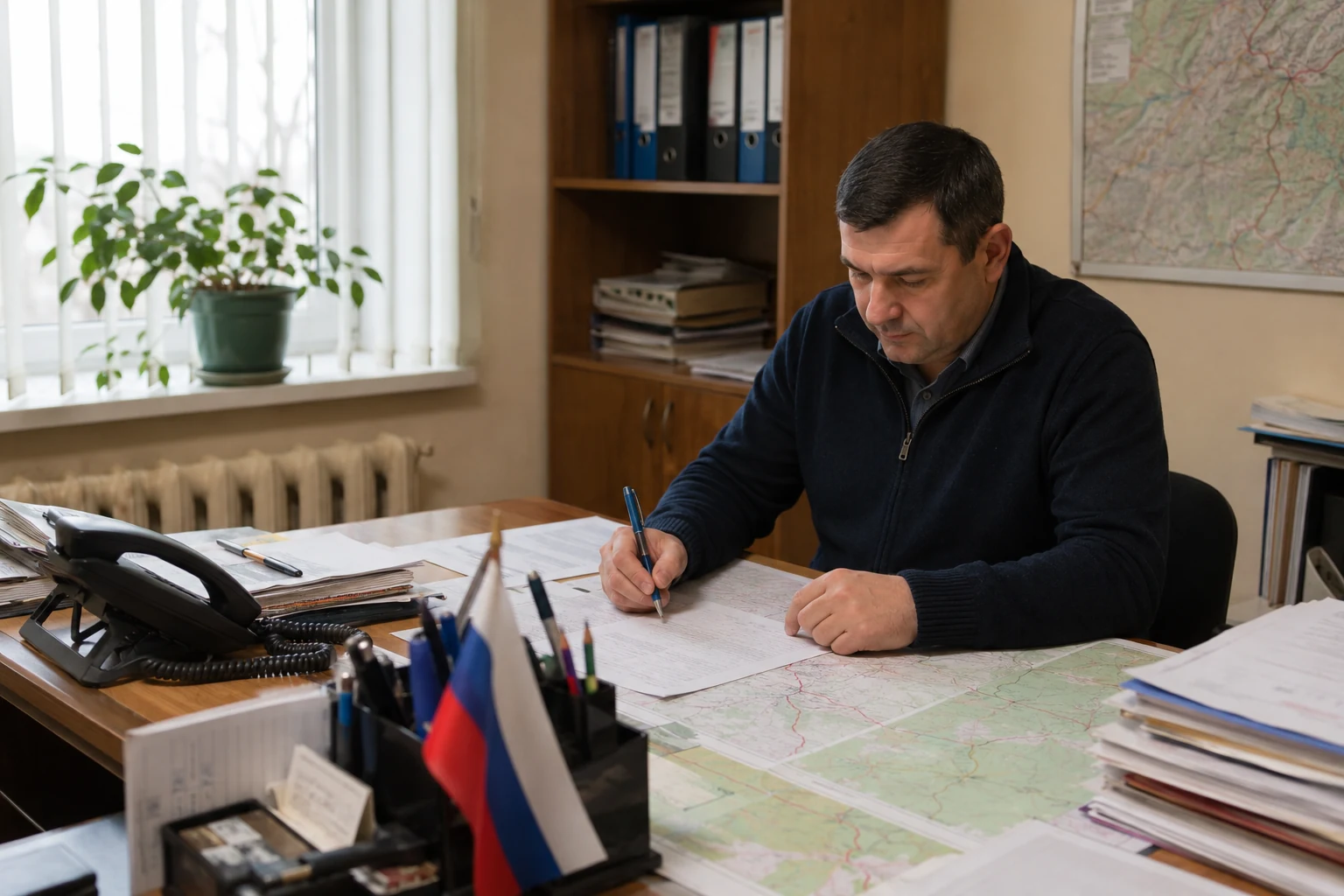 Работа в администрации Брылева Виталия Владимировича