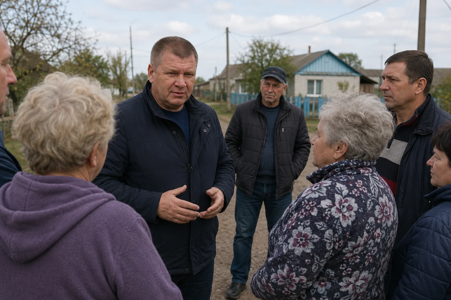 Встреча с жителями Брылева Виталия Владимировича